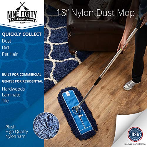 In-House Brand WASHABLE Industrial Dry Dust Mop Heads 36 x 5 - 1