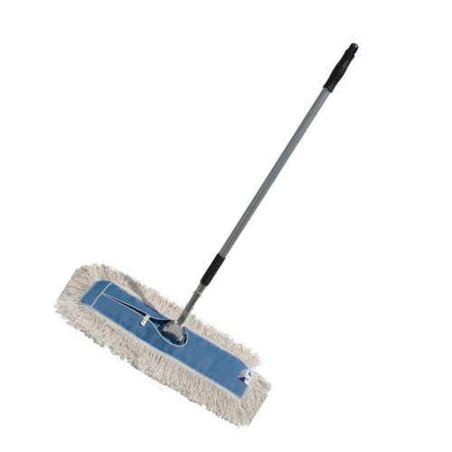 Cotton Dry Dust Mop Head Hardwood Floor Duster Broom Set